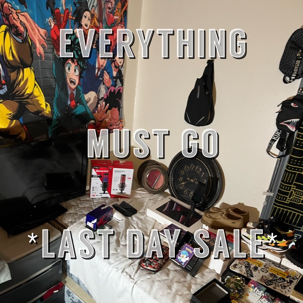 EVERYTHING MUST GO LIVE